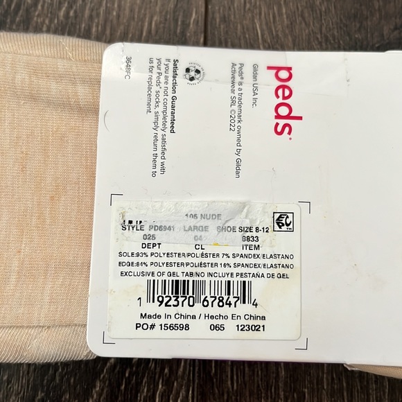 PEDS Women No Show Socks - Picture 6 of 7